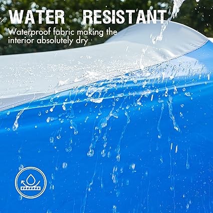 PORTAL 6/8/10 Person Family Camping Tent with Screen Room, Water Resistant Big Tunnel Tent with Rainfly, Large Family Tent for Outdoor Camping, Party